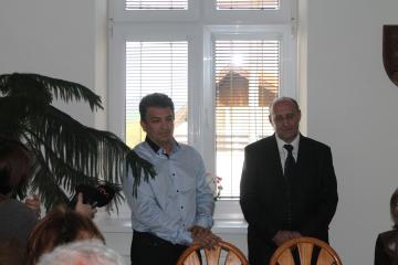 Odhalenie pamätnej tabule Odhalenie pamätnej tabule