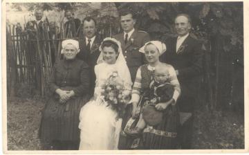 Svadba Ján Sitár a manž. Margita r. Čerešňová Ar Svadba Ján Sitár a manž. Margita r. Čerešňová Ar