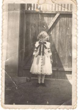 Anastázia (Ernestína) Machová r. Dávidová na 1. sv Anastázia (Ernestína) Machová r. Dávidová na 1. sv